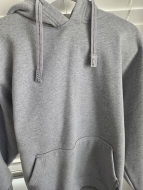 Gray Men's Hooded Sweatshirt